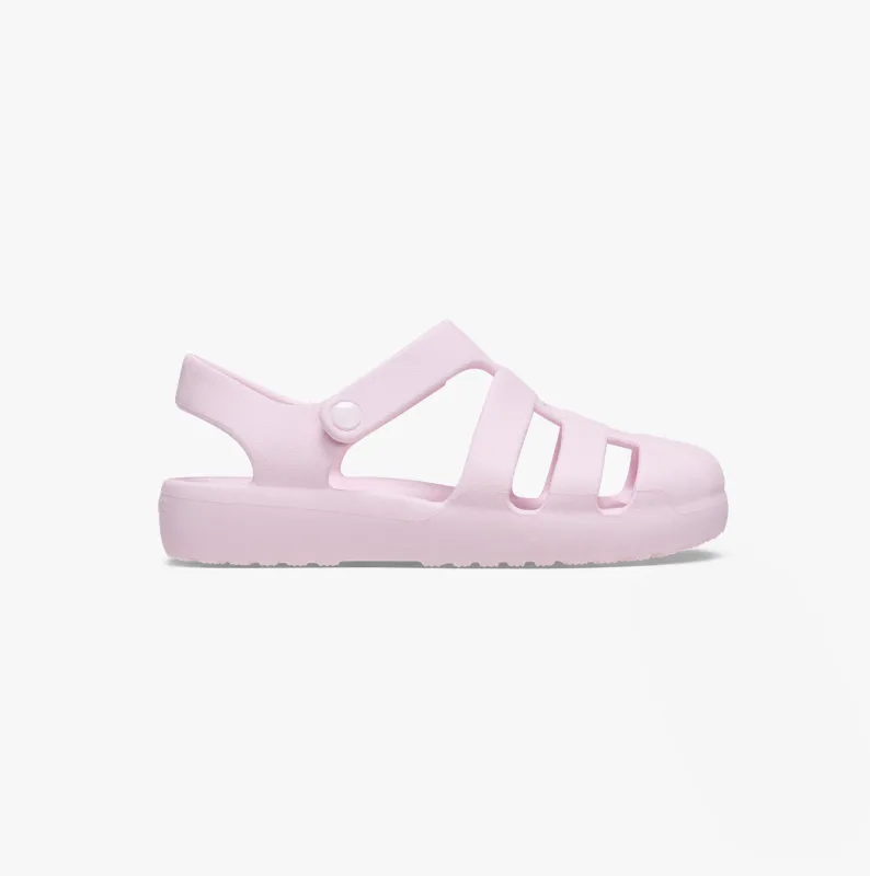 Crocs CLASSIC FISHERMAN Girls Sandals Pink Milk made by Crocs