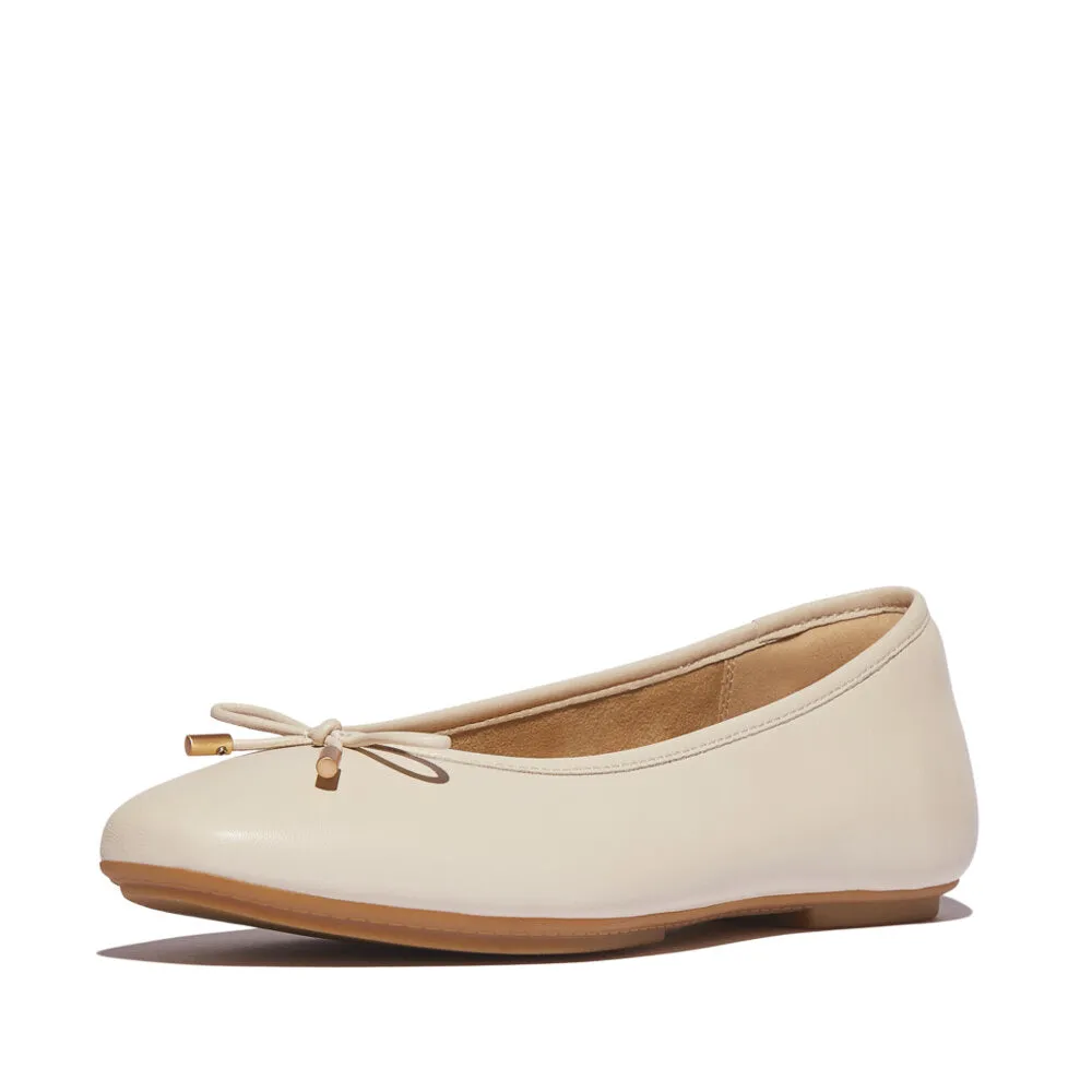 DELICATO BOW SOFT Womens Ballet Flats Paris Beige sold by Shuperb product image thumbnail 4