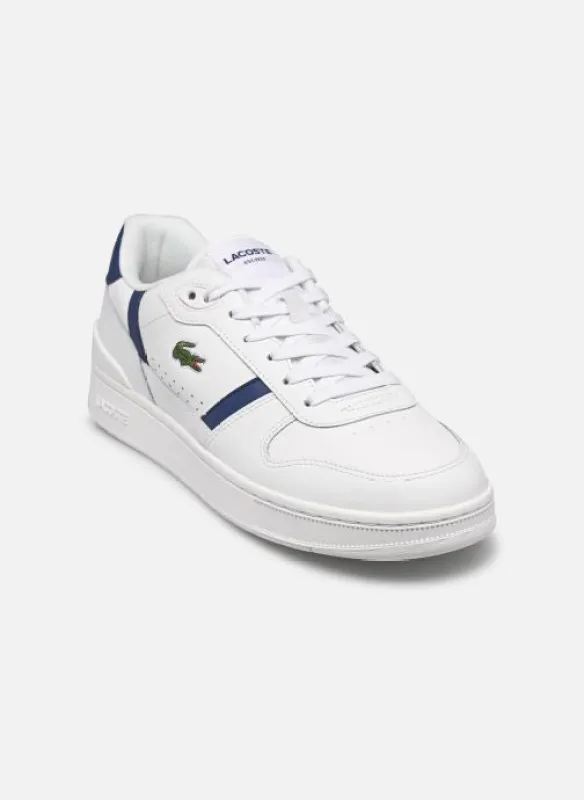 Lacoste T-CLIP SET Mens Trainers White/Navy sold by Shuperb