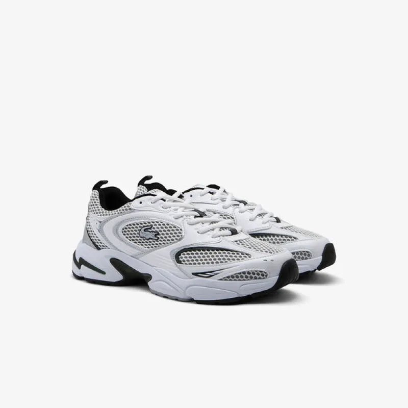 Lacoste STORM 96 2K Mens Trainers White/Dark Green sold by Shuperb