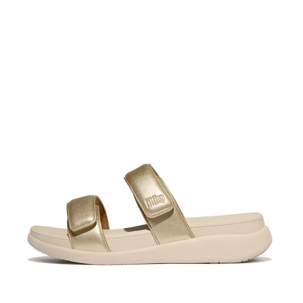 FitFlop F-MODE GO Womens Slides Platino sold by Shuperb