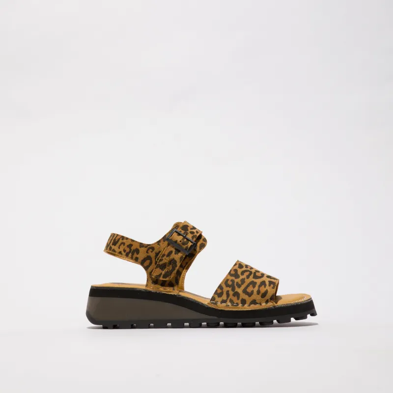 Fly London HALY559FLY Womens Sandals Tan sold by Shuperb