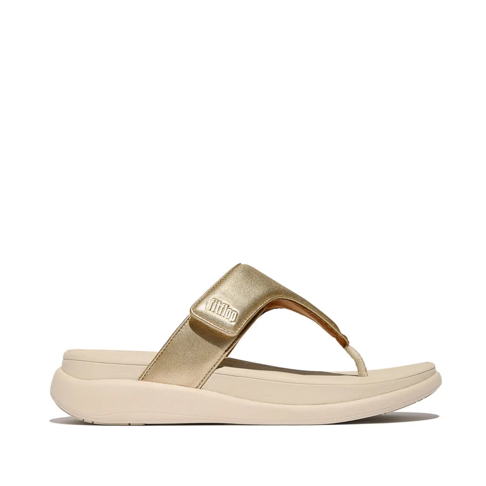 FitFlop F-MODE GO Womens Toe Post Sandals Platino sold by Shuperb
