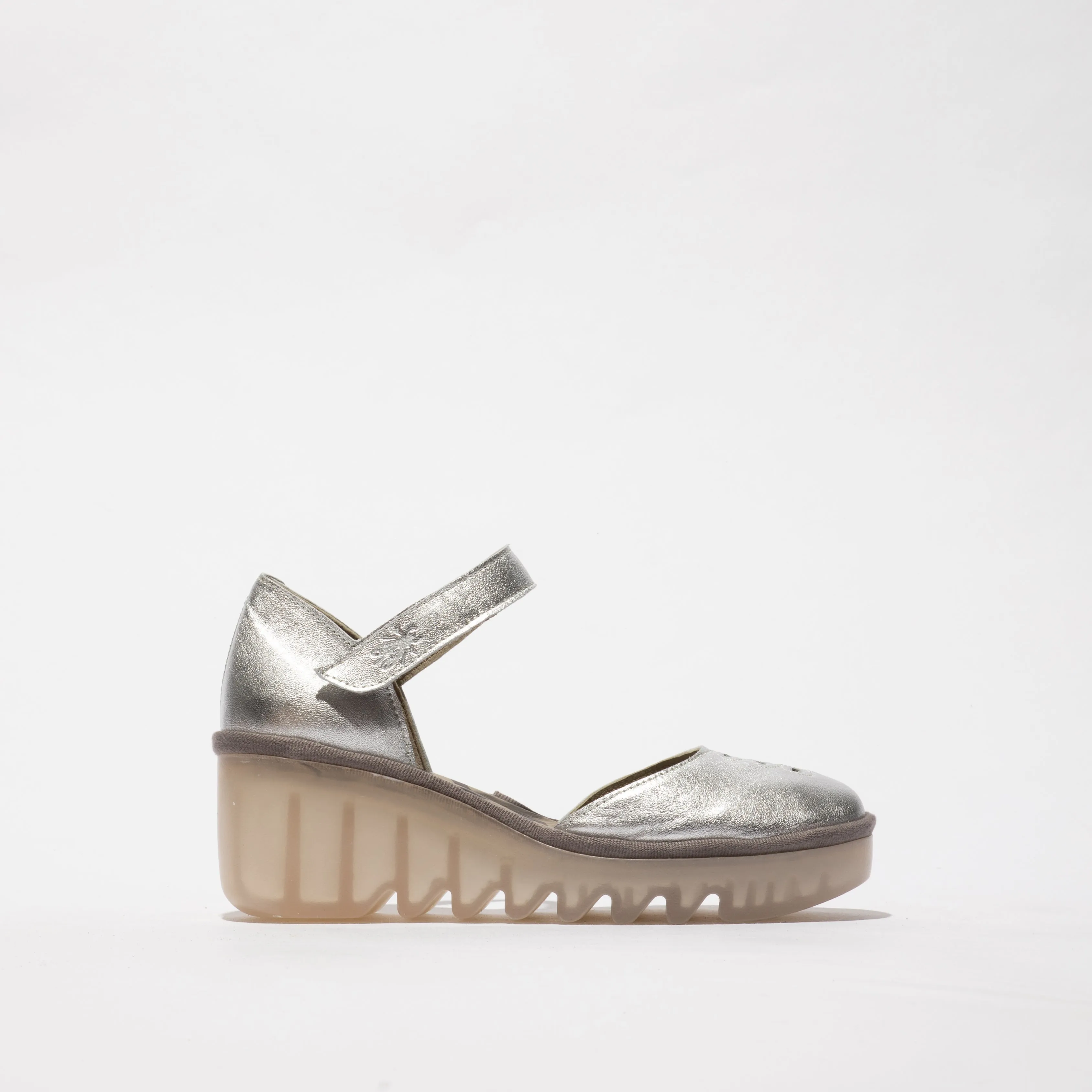 Fly London BISO305FLY Womens Sandals Silver sold by Shuperb