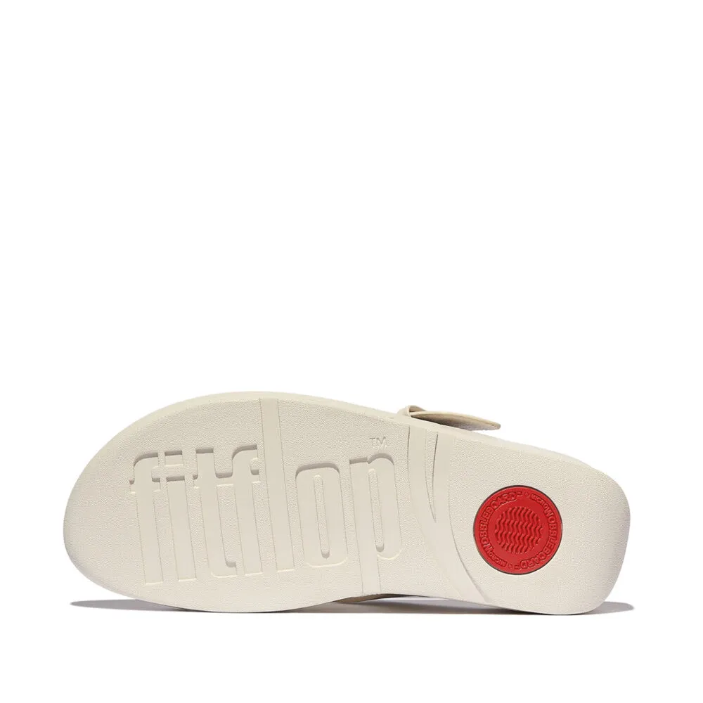 FitFlop LULU RESIN-BUCKLE Womens Toe Post Sandals Paris Beige sold by Shuperb product image thumbnail 5