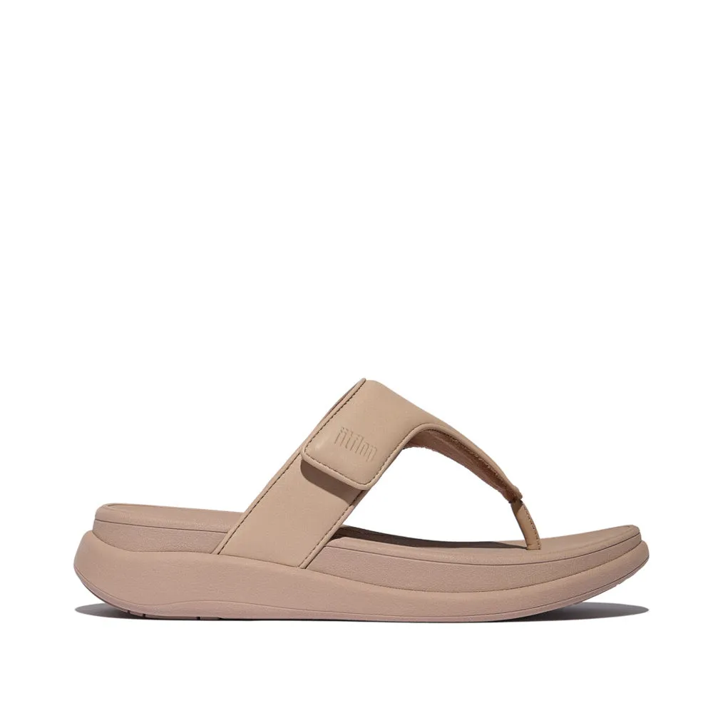 FitFlop F-MODE GO Womens Toe Post Sandals Classic Beige sold by Shuperb