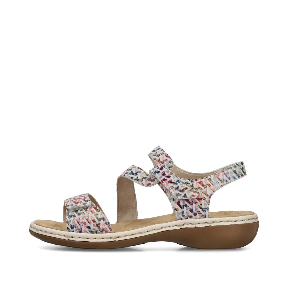 Rieker 659C7-94 Womens Sandals Multi sold by Shuperb