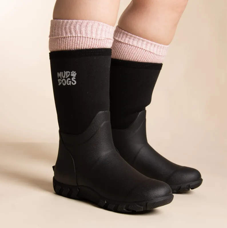 Mud Dogs 34SED060 Womens Wellington Boot Socks Light Pink sold by Shuperb