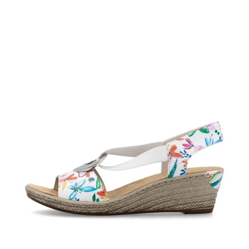 Rieker 624H6-91 Womens Sandals Multi sold by Shuperb