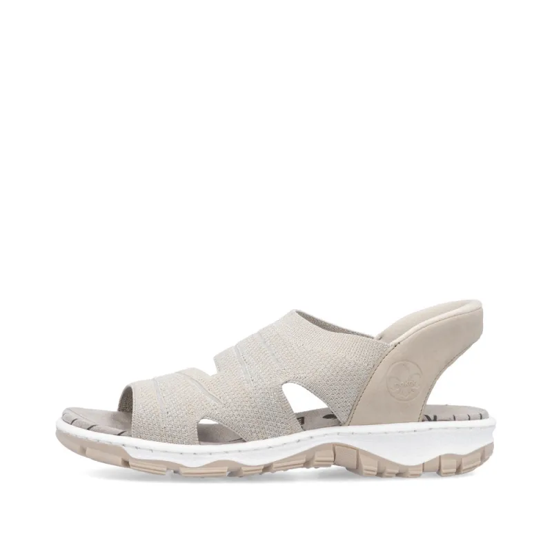 Rieker 68895-64 Womens Sandals Beige sold by Shuperb