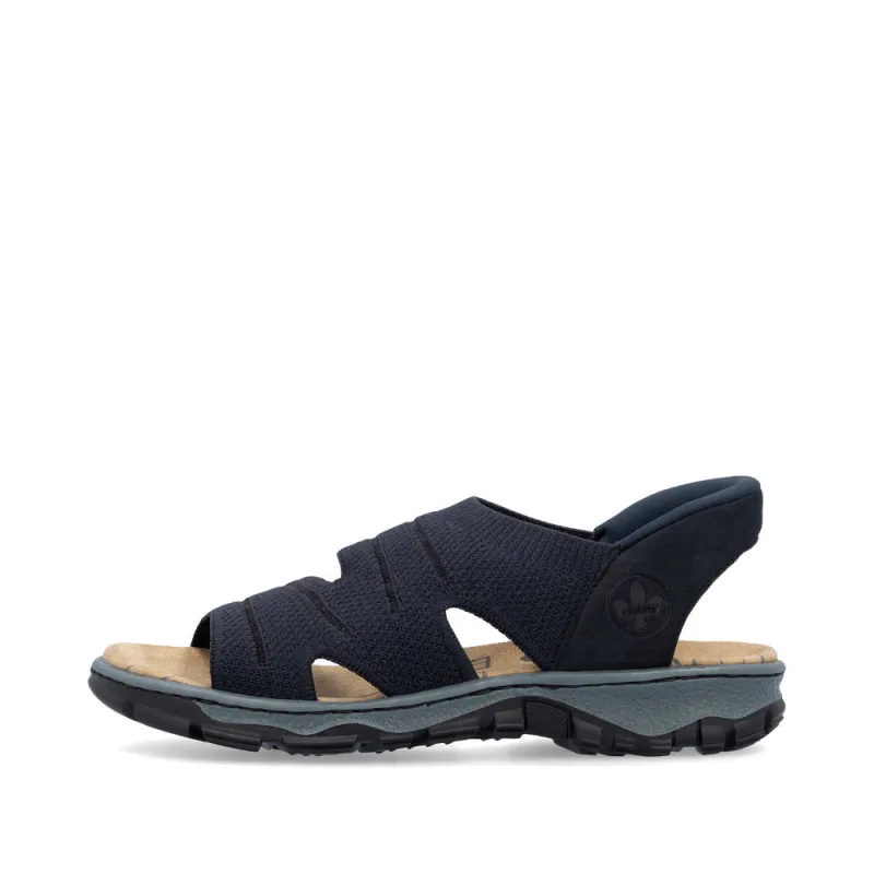 Rieker 68895-14 Womens Sandals Blue sold by Shuperb