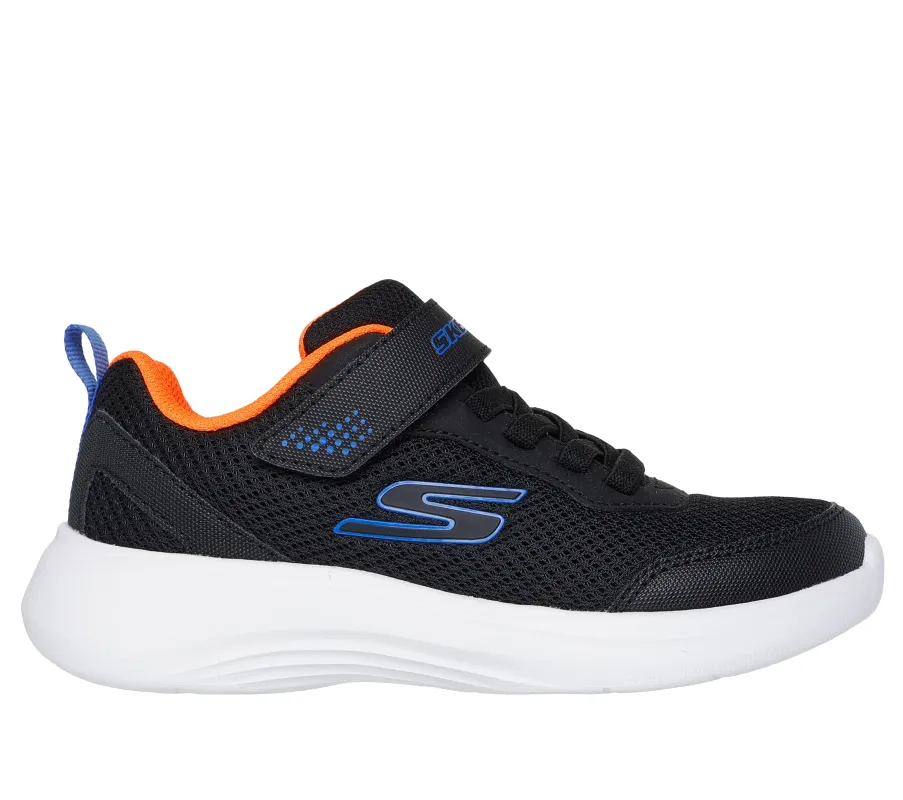 Skechers 403615L/BLK SELECTORS - RESET ACHIEVED Boys Trainers Black sold by Shuperb