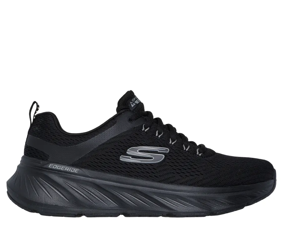 Skechers 232843/BBK EDGERIDE - CONTENTION Mens Trainers Black sold by Shuperb