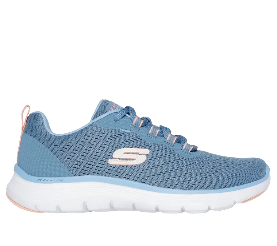 Skechers 150201/SLT FLEX APPEAL 5.0 Womens Trainers Slate sold by Shuperb