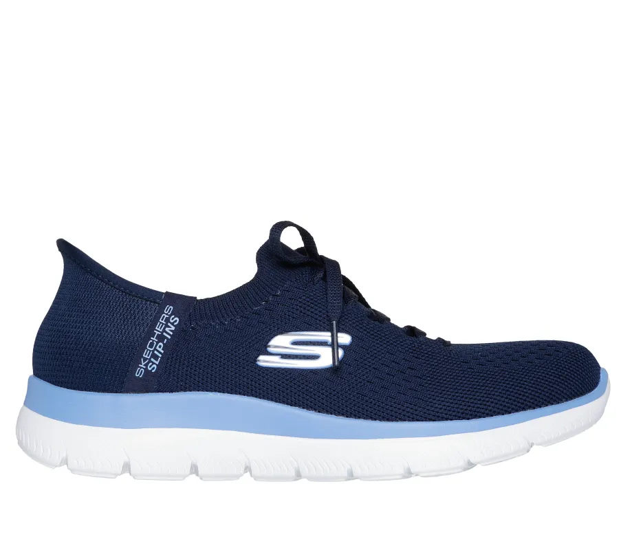 Skechers 150263/NVBL SUMMITS-NEW DAILY Womens Trainers Navy sold by Shuperb
