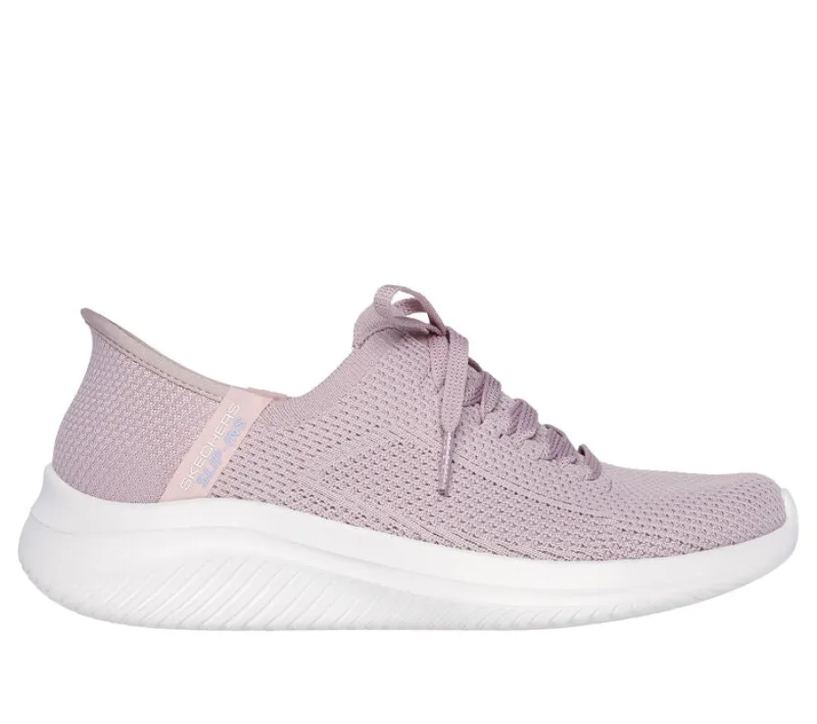 Skechers 150457/LTMV ULTRA FLEX 3.0-ELEVATED MOTION Womens Trainers Light Mauve sold by Shuperb