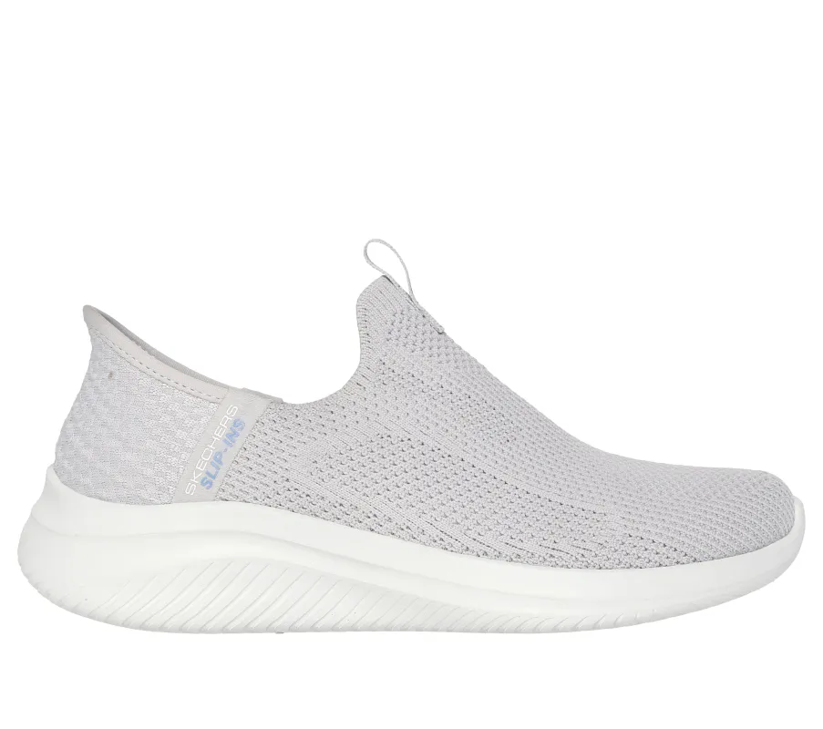 Skechers 150450/LTGY ULTRA FLEX 3.0-EASY WIN Womens Trainers Light Grey sold by Shuperb