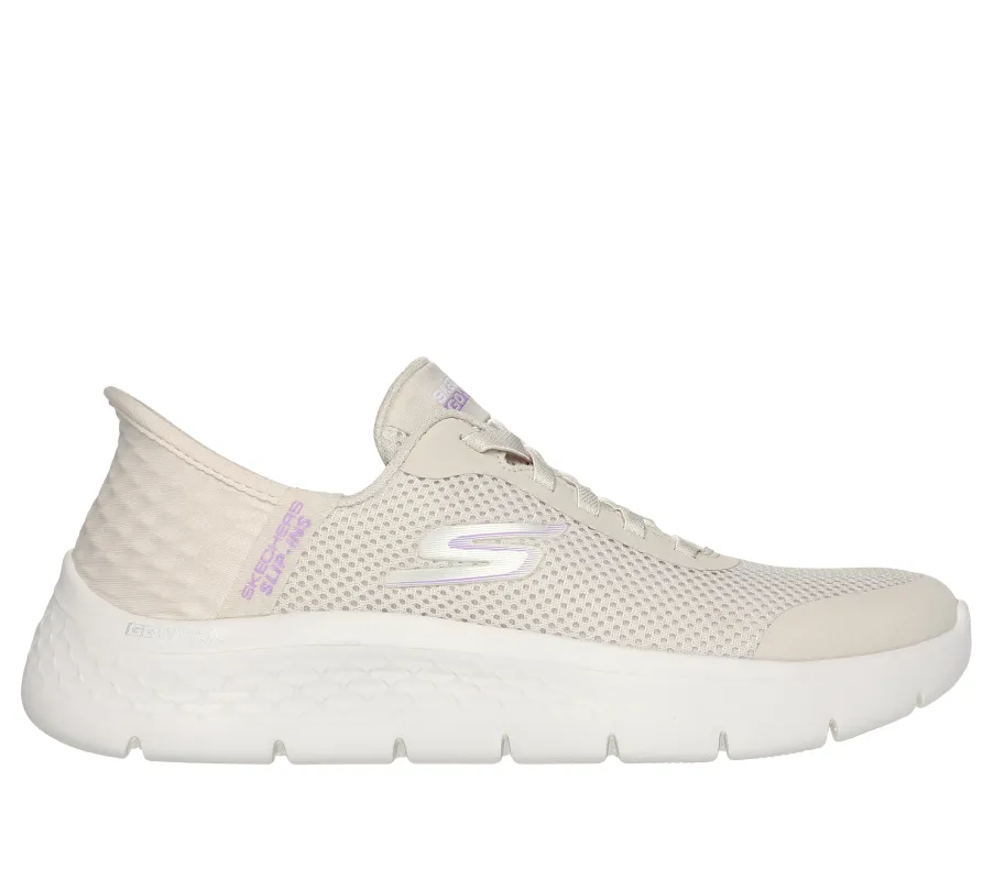 Skechers GO WALK FLEX - GRAND ENTRY Womens Trainers White sold by Shuperb