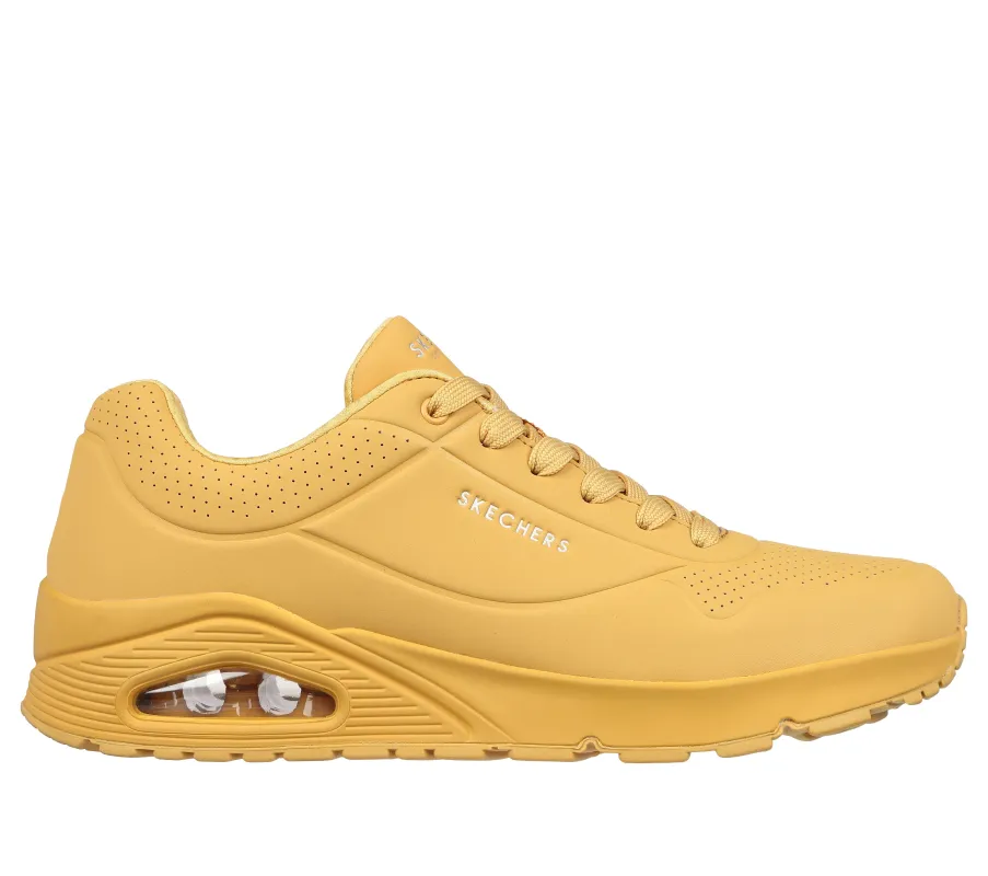 Skechers UNO - STAND ON AIR Mens Trainers Honey sold by Shuperb