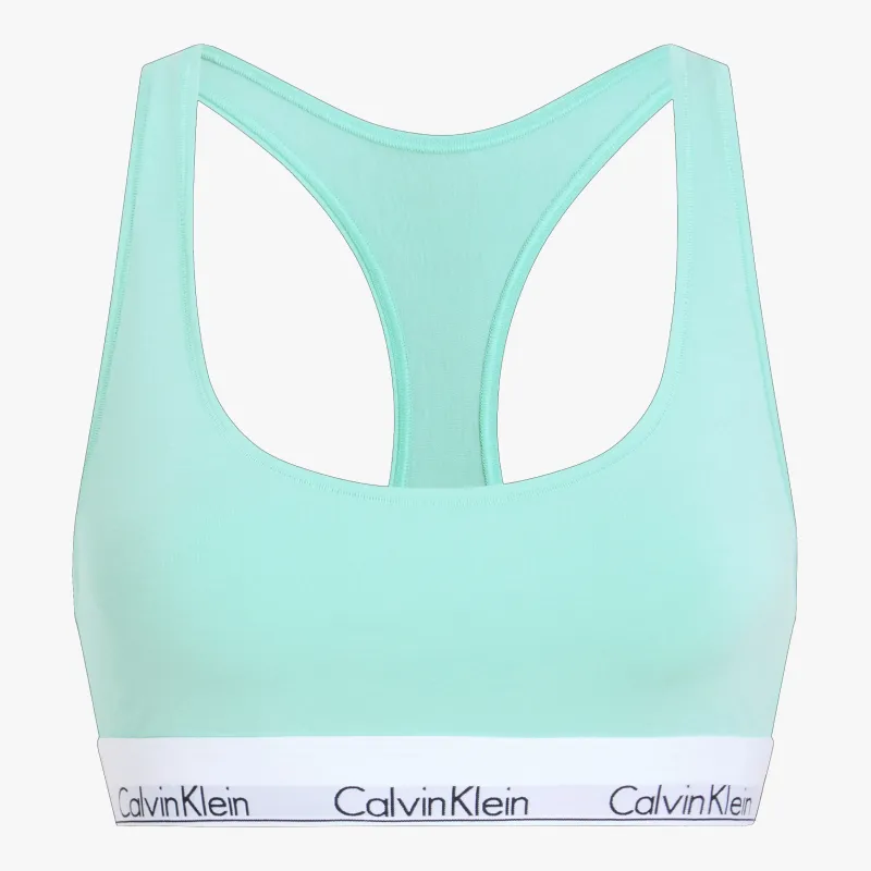 Calvin Klein ICON COTTON MODAL Womens Bralette Beau Blue sold by Shuperb