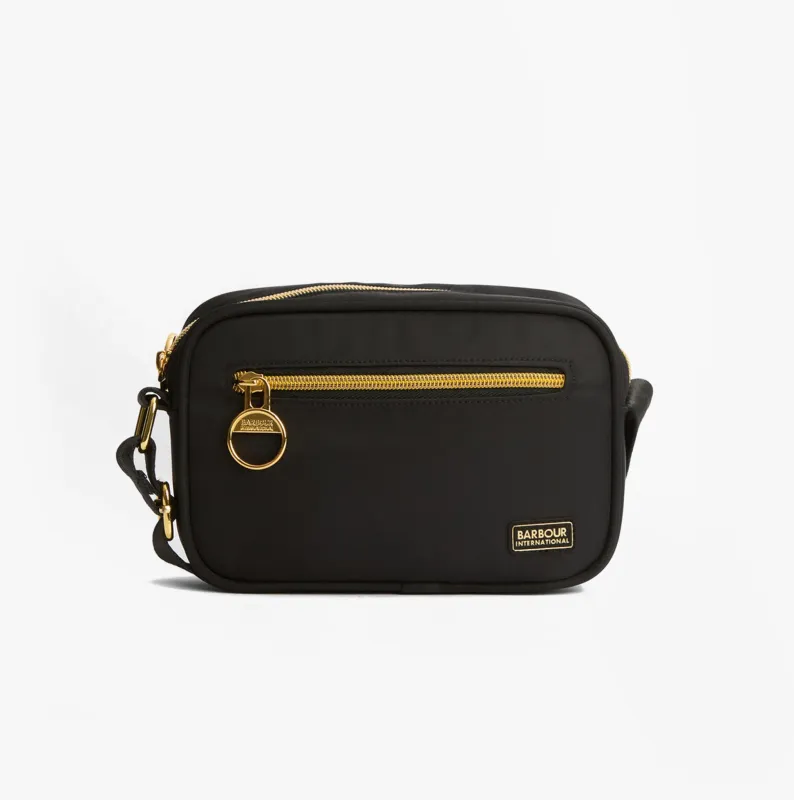 Barbour B.INTL MICRO QUALIFY Womens Crossbody Bag Black sold by Shuperb
