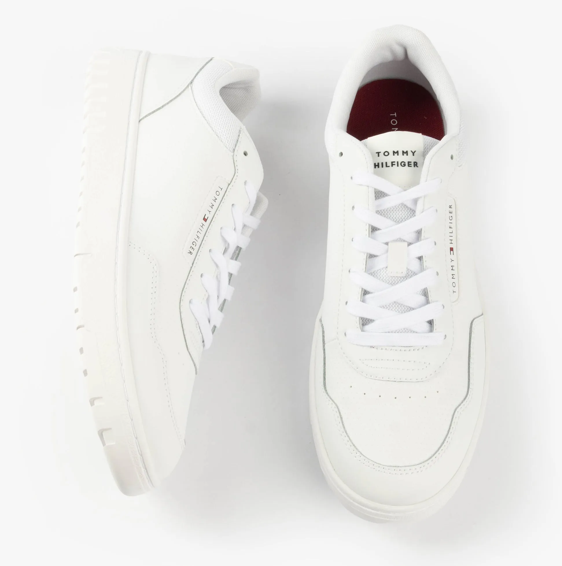 Tommy Hilfiger TH BASKET CORE Mens Trainers White sold by Shuperb product image thumbnail 2
