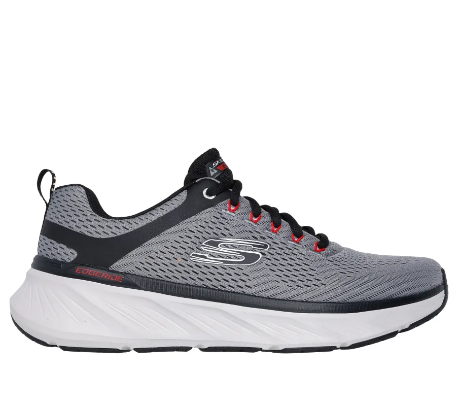 Skechers EDGERIDE - CONTENTION Mens Trainers Charcoal/Black sold by Shuperb