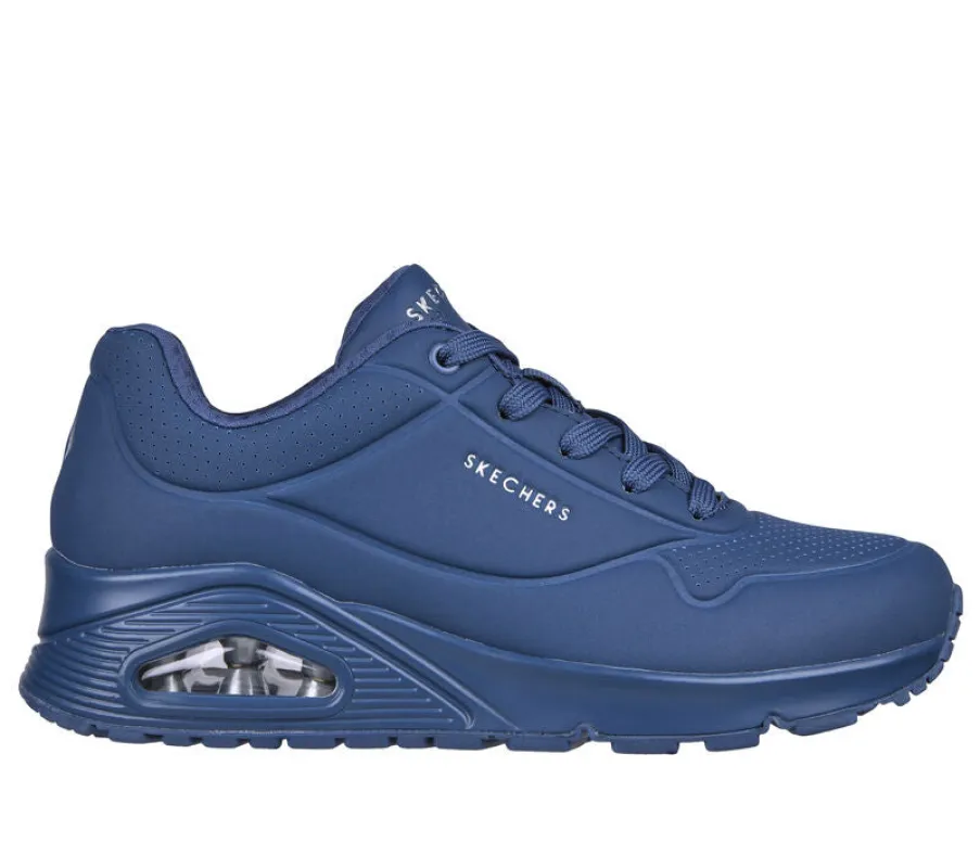 Skechers UNO - STAND ON AIR Womens Trainers Blue sold by Shuperb