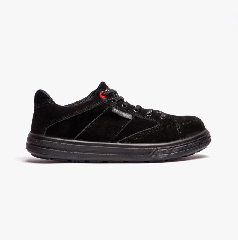 Grafters M9512AS Unisex Skate Safety Shoes Black sold by Shuperb