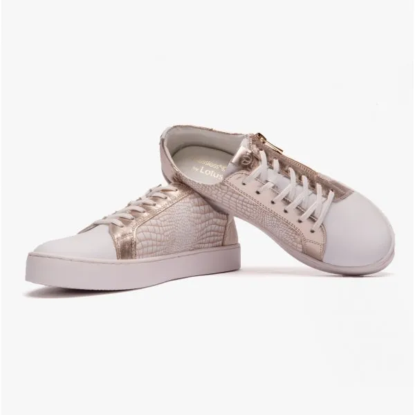 Lotus SKY Womens Casual Trainers White/ Gold sold by Shuperb product image thumbnail 4