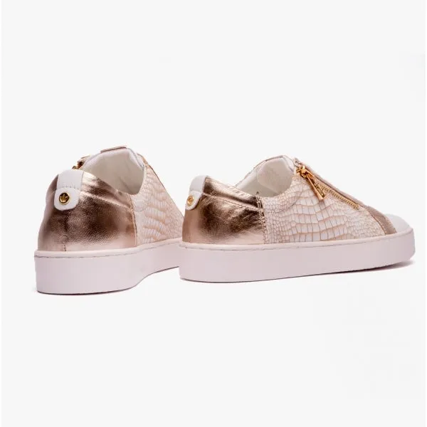 Lotus SKY Womens Casual Trainers White/ Gold sold by Shuperb product image thumbnail 3