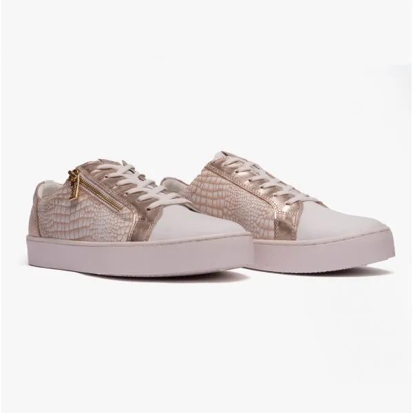 Lotus SKY Womens Casual Trainers White/ Gold sold by Shuperb product image thumbnail 2