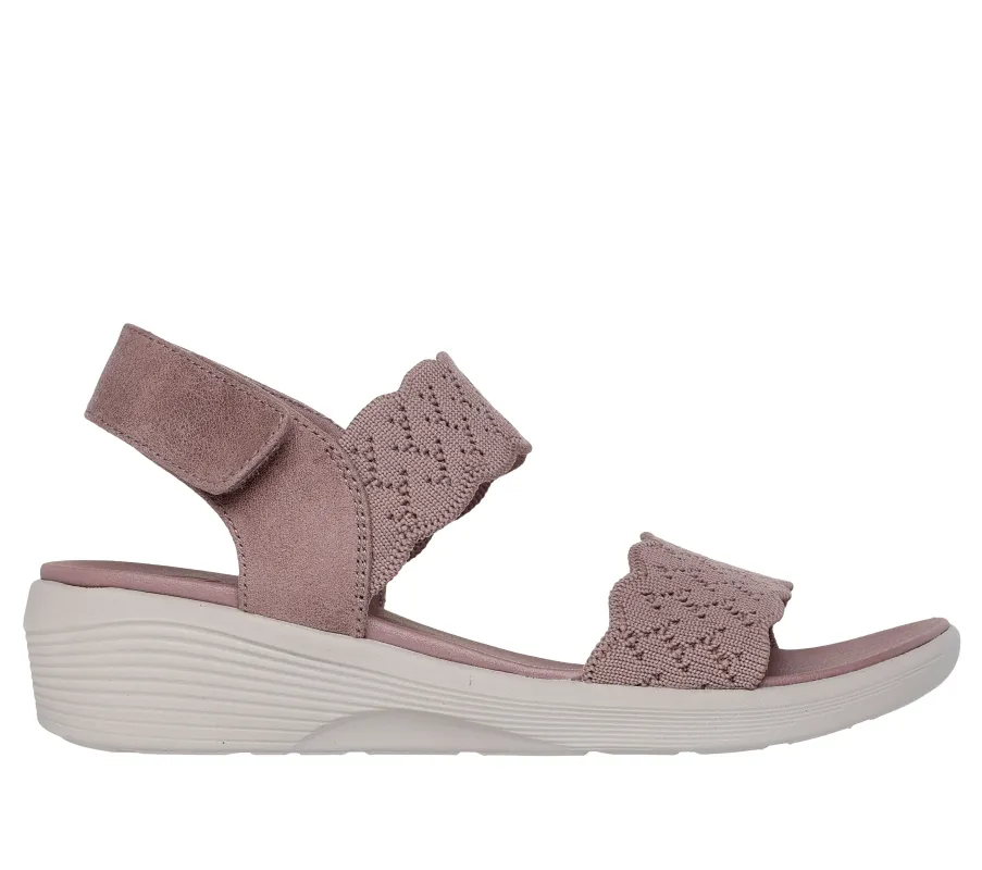 Skechers 163165/MVE ARYA - ON THE RISE Womens Sandals Mauve/Pink sold by Shuperb