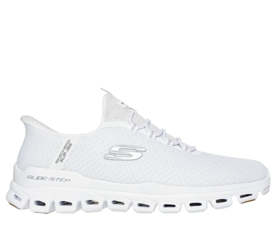 Skechers GLIDE-STEP - NOXUS Mens Trainers White sold by Shuperb