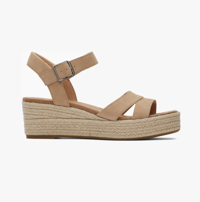 TOMS AUDREY Womens Sandals Natural sold by Shuperb