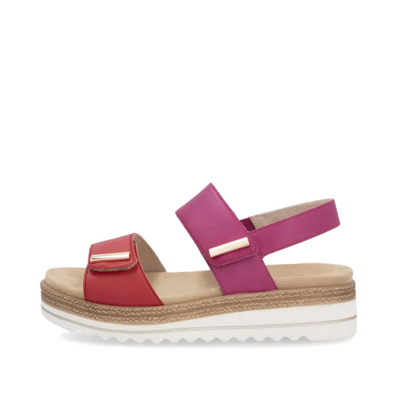 Remonte D0Q59-31 Womens Sandals Pink sold by Shuperb