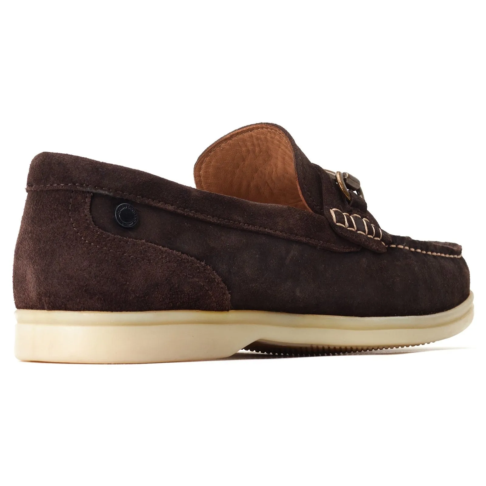 Base London SNAPPER Mens Loafers Brown sold by Shuperb