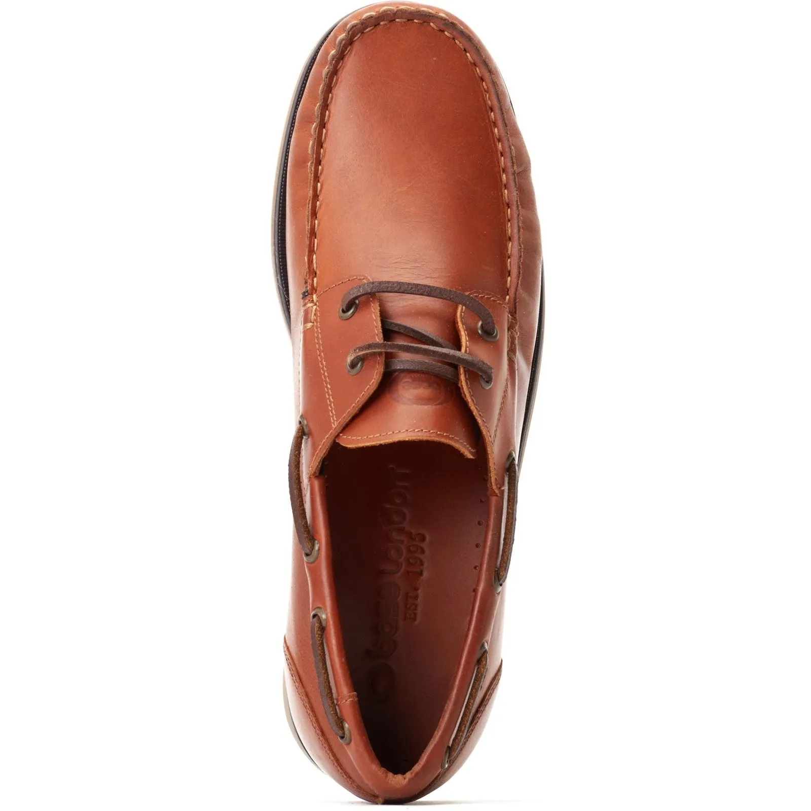 Base London STERN Mens Boat Shoes Tan sold by Shuperb product image thumbnail 4