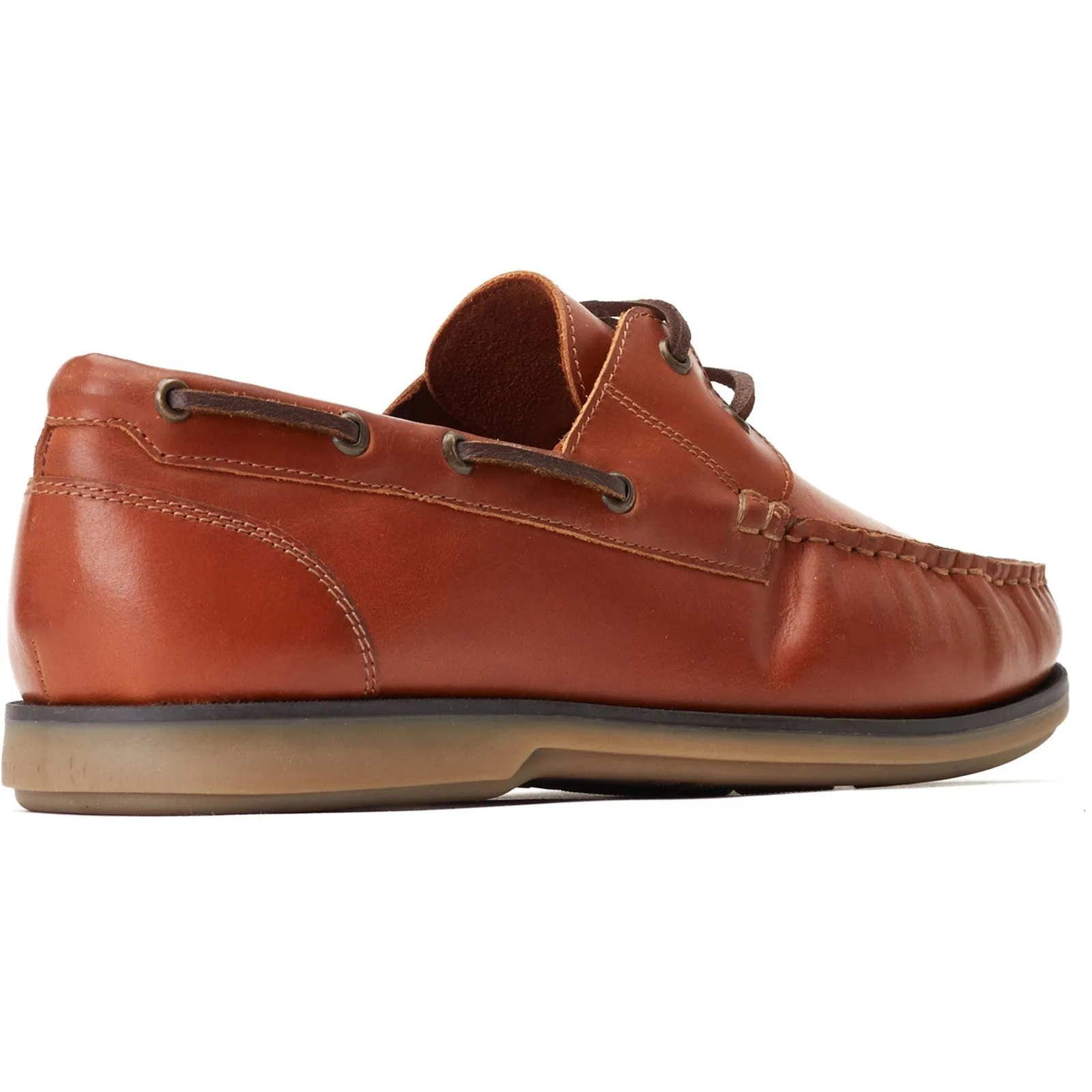 Base London STERN Mens Boat Shoes Tan sold by Shuperb product image thumbnail 3