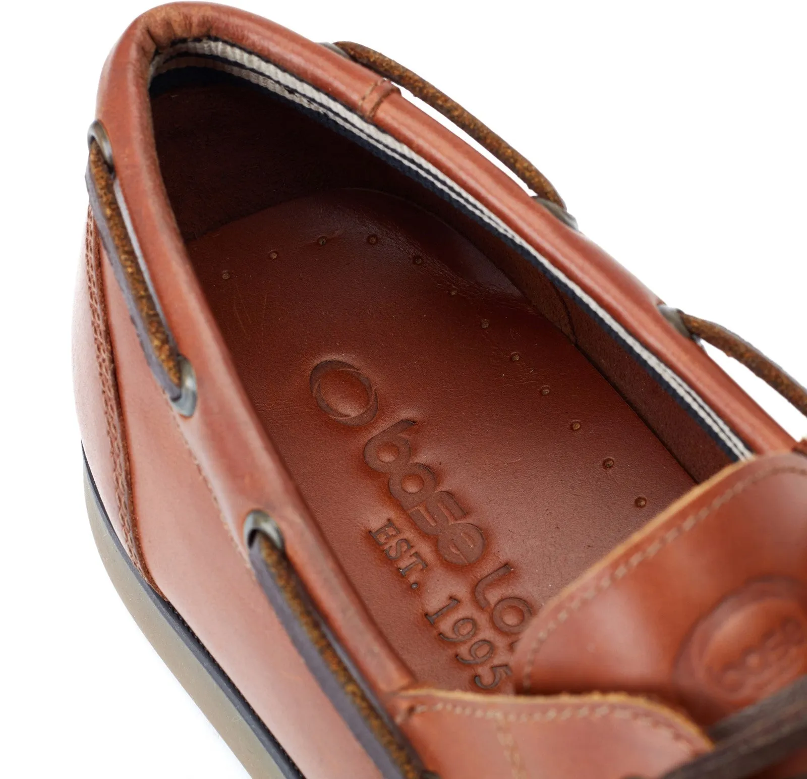 Base London STERN Mens Boat Shoes Tan sold by Shuperb product image thumbnail 5