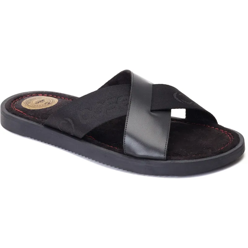 Base London WEBB Mens Sandals Black sold by Shuperb