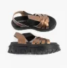 Heavenly Feet SAMORA Womens Sandals Bark sold by Shuperb