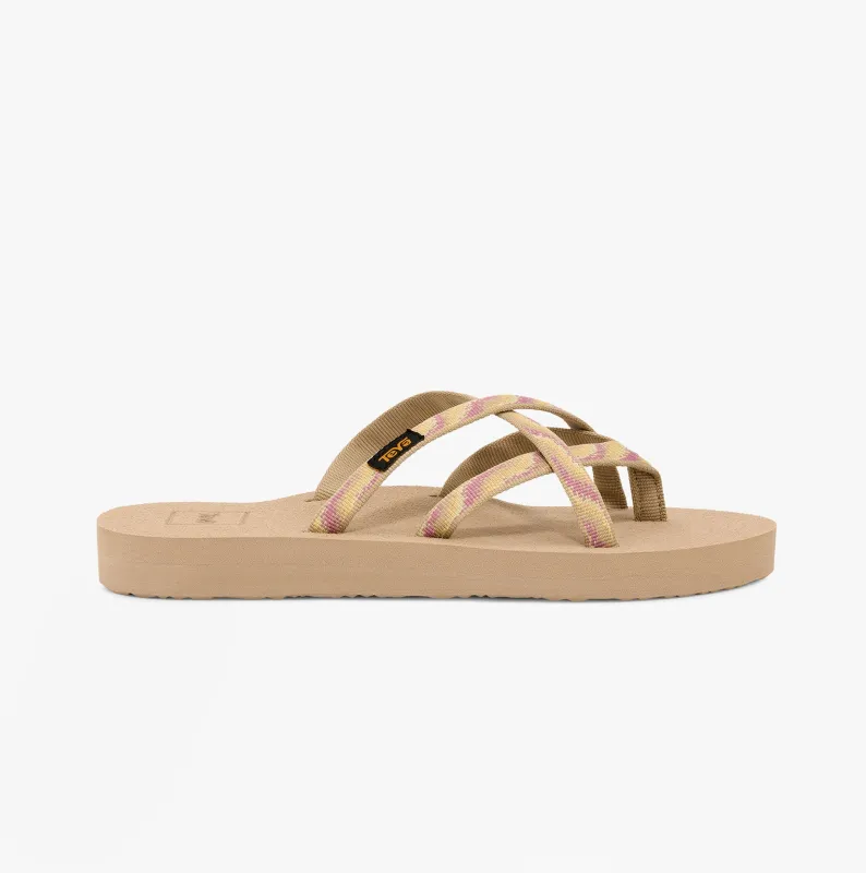 Teva OLOWAHU Womens Sandals Neon Wave Peach Ice sold by Shuperb