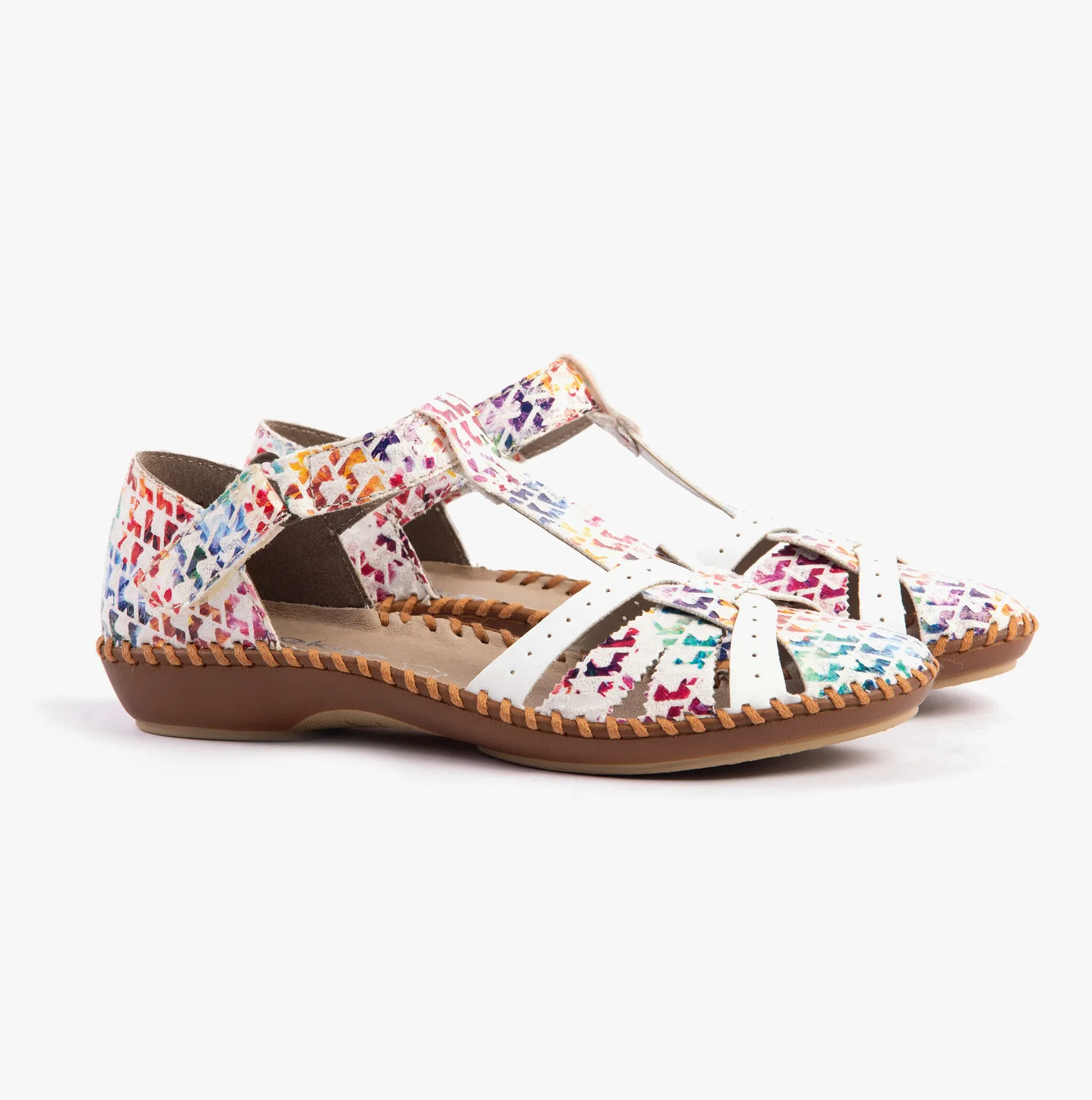 Rieker M1650-92 Womens Sandals Multi sold by Shuperb product image thumbnail 2