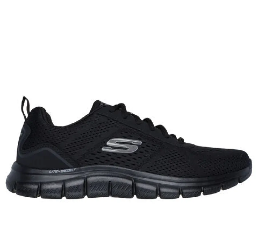 Skechers 232758/BBK TRACK - LESHUR Mens Trainers Black sold by Shuperb
