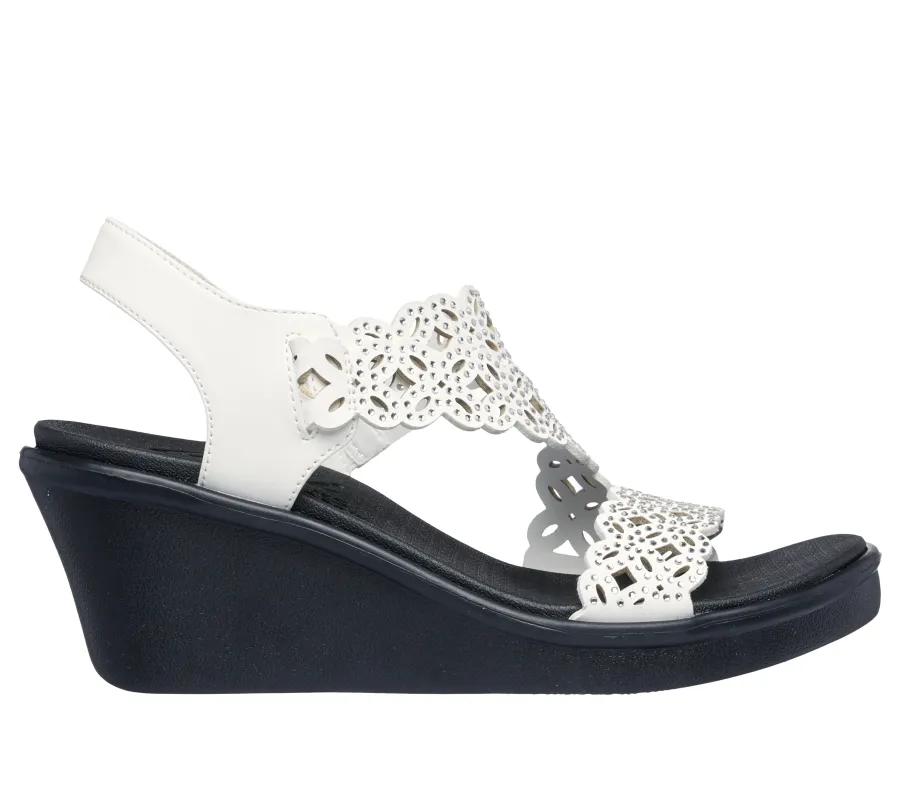 Skechers RUMBLE ON - SASSIER DAYZ Womens Sandals White sold by Shuperb