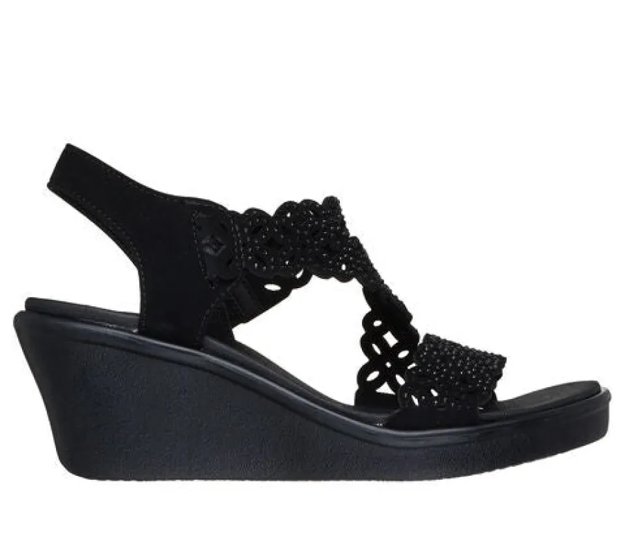 Skechers 119617/BBK RUMBLE ON - SASSIER DAYZ Womens Sandals Black sold by Shuperb