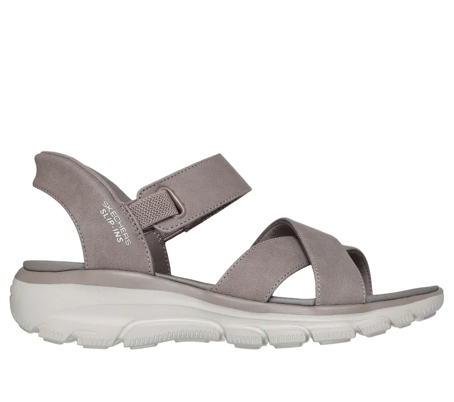 Skechers 163534/TPE EASY GOING - SOMEWHERE SUNNY Womens Sandals Taupe sold by Shuperb