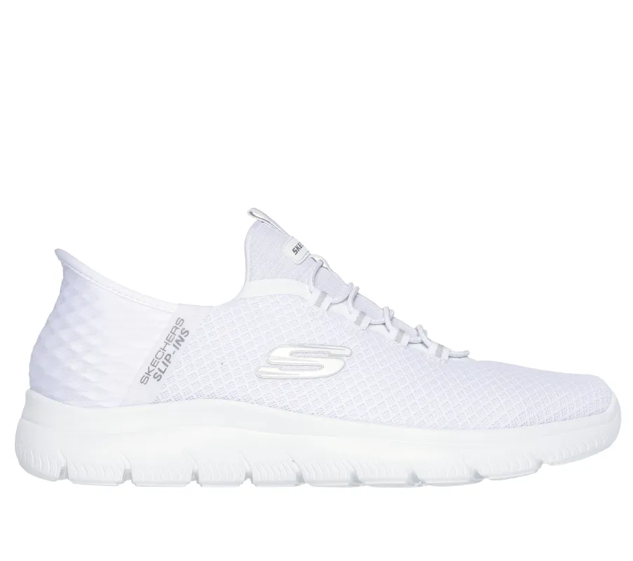 Skechers SUMMITS - HIGH RANGE Mens Trainers White sold by Shuperb