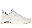 Skechers UNO - ALDER Mens Trainers White Blue sold by Shuperb